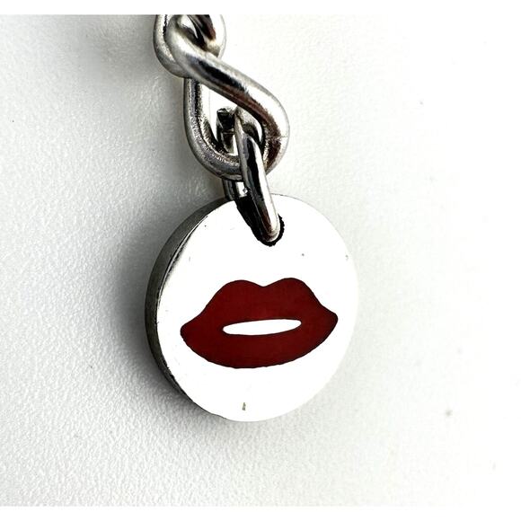 David Sigal Multichain Swirl Pattern Layered Silver Tone Designer 22” Necklace - Picture 8 of 8